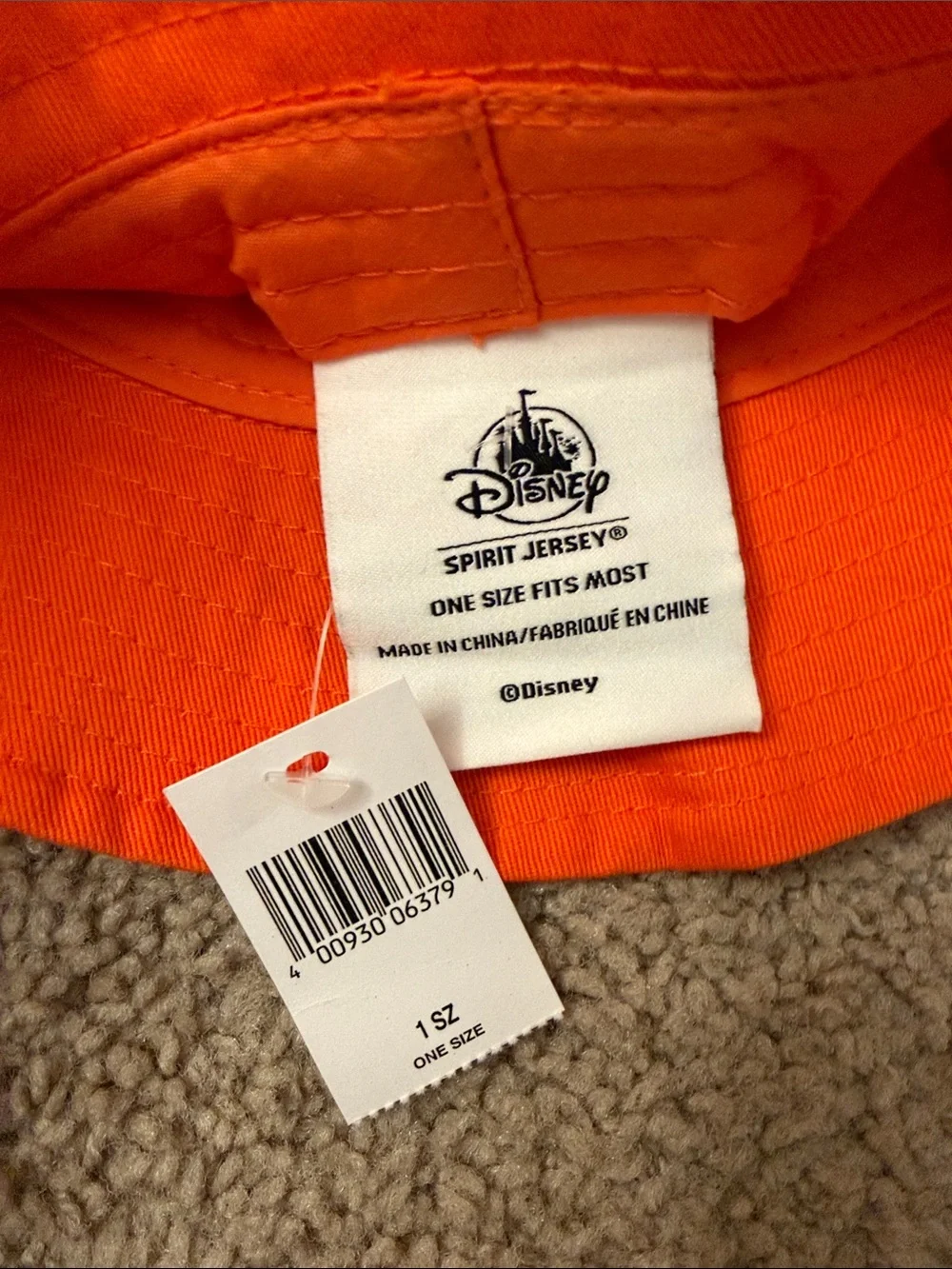 NWT Disney Spirit Jersey Orange Bird Epcot Festival Bucket Hat